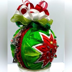 No-Sew Quilted Ornaments